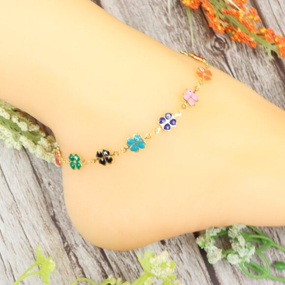 "Dainty Anklet for Women – Elegant Everyday Jewelry & Perfect Gift | MLCRC1727 - Picture 3 of 10
